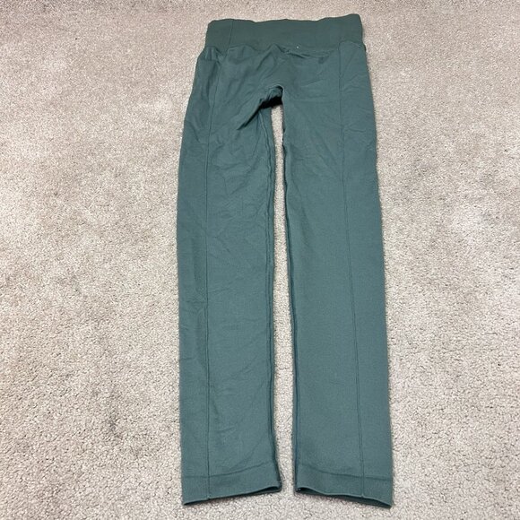 Victoria’s Secret Sport Leggings Green Pull On Women’s Size Medium - Picture 10 of 10